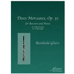 Deux Morceaux, Op. 35 – Bassoon and Piano