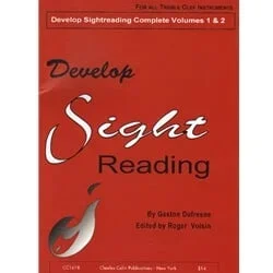 Develop Sight Reading, Volumes 1 and 2 – Treble Clef Instruments