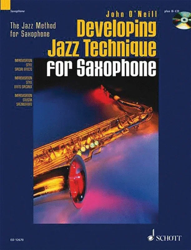 Developing Jazz Technique For Tenor Sax Book/CD Book