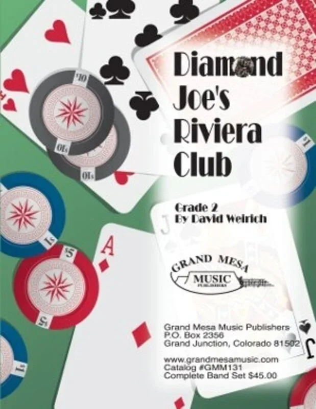 Diamond Joes Riviera Club Concert Band 2 Score/Parts Book