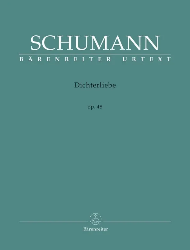 Dichterliebe Op 48 Urtext Book
