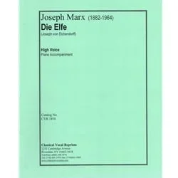 Die Elfe – High Voice & Piano