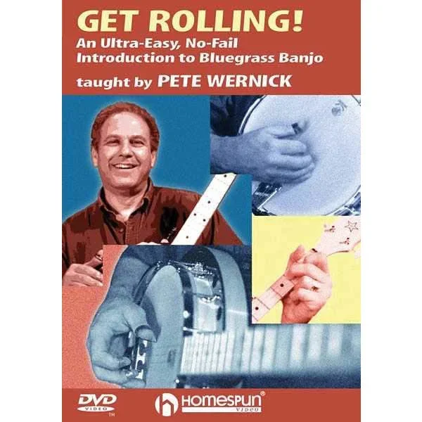 DIGITAL DOWNLOAD ONLY – Get Rolling-An Ultra-Easy, No-Fail Introduction to Bluegrass Banjo