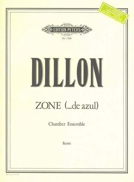 Dillon: ZONE (… de azul)