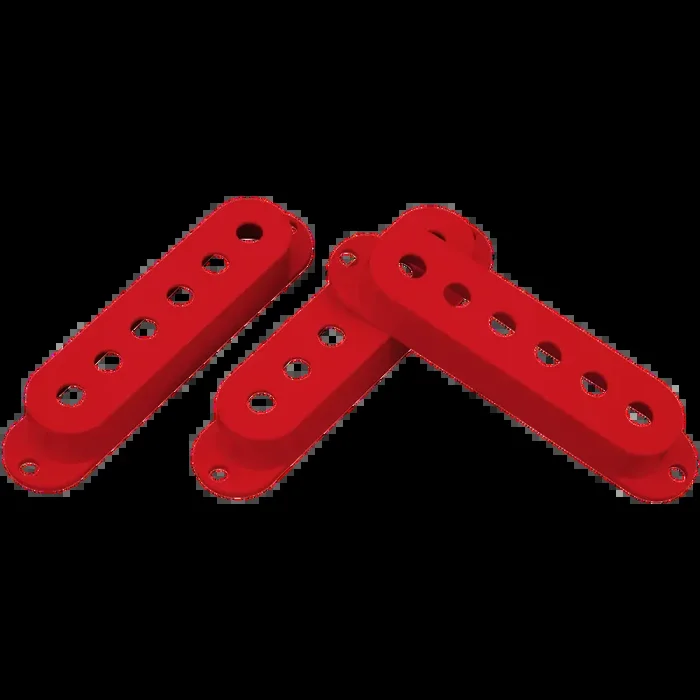 Dimarzio DP20 Red Pickup Cover for Large Single Coil