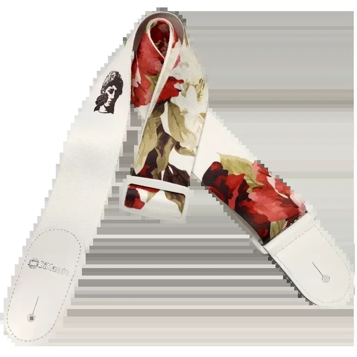 Dimarzio Polyphia Floral Muse White Guitar Strap