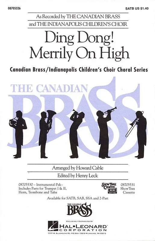 Ding Dong Merrily On High Instrumental Pak (Set of Parts)