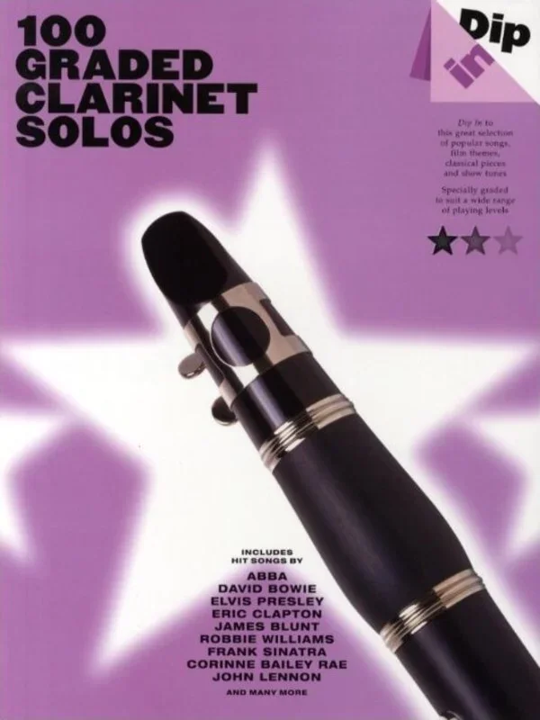 Dip In 100 Graded Clarinet Solos (Softcover Book)
