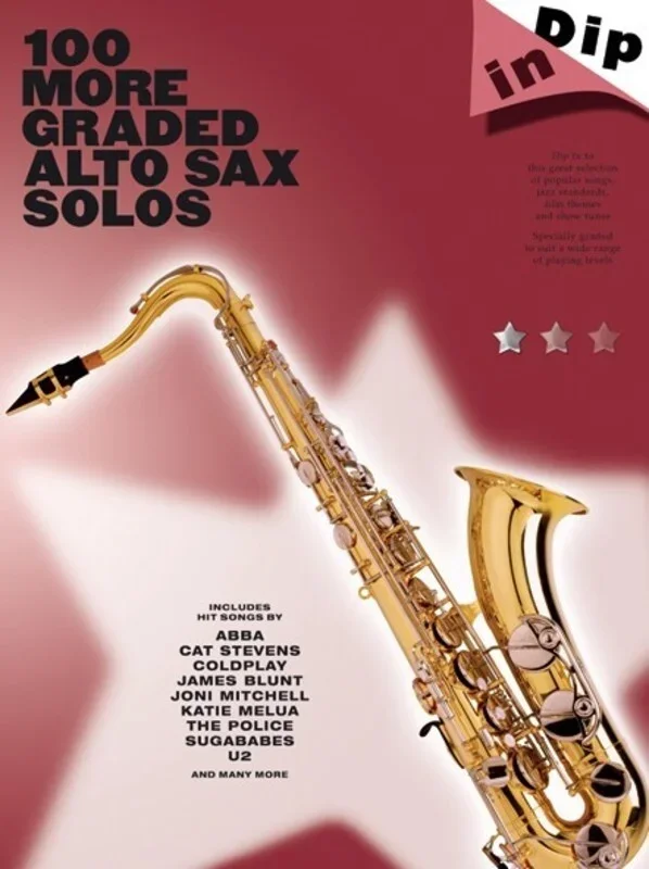 Dip In 100 More Graded Alto Sax Solos (Softcover Book)
