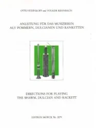 Directions for Playing Shawm, Dulcian and Rackett