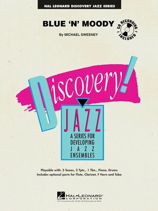 Discovery Jazz Ensemble – Blue N Moody 1.5 (Music Score/Parts/CD)