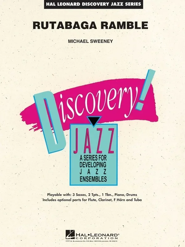 Discovery Jazz Ensemble – Rutabaga Ramble 1.5 (Music Score/Parts)