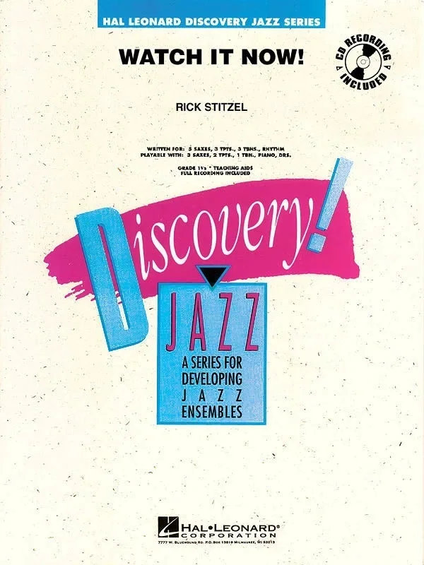 Discovery Jazz Ensemble – Watch It Now! 1.5 (Music Score/Parts)