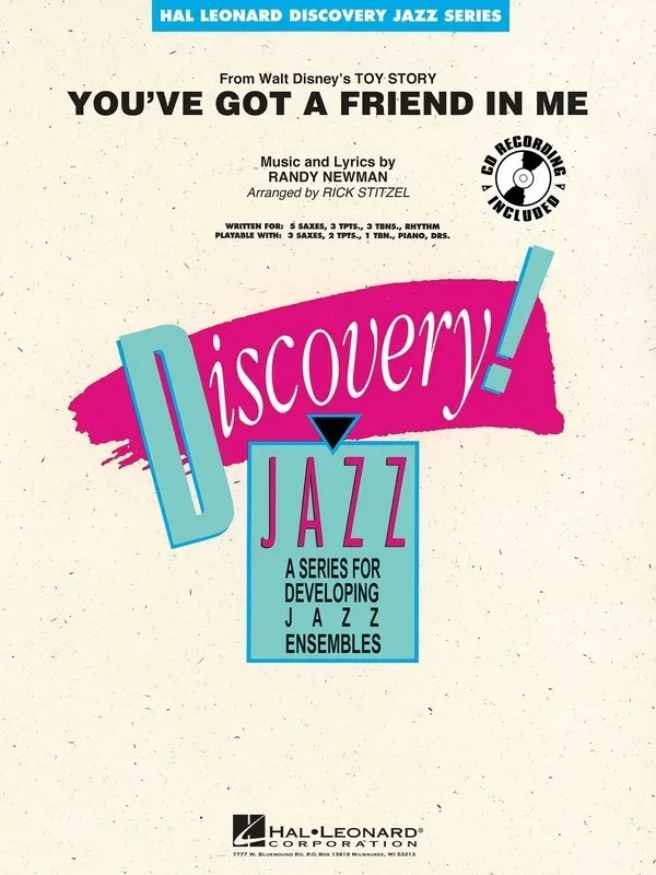 Discovery Jazz Ensemble – Youve Got Friend In Me 1.5 (Music Score/Parts)