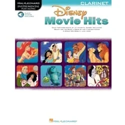 Disney Movie Hits for Clarinet – Book with Online Audio