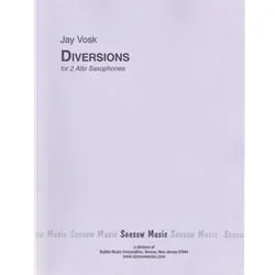 Diversions – for 2 Alto Saxophones