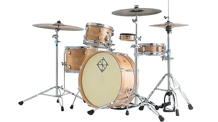 Dixon L520SN Little Roomer 5-Piece Drum Kit Set in Satin Natural