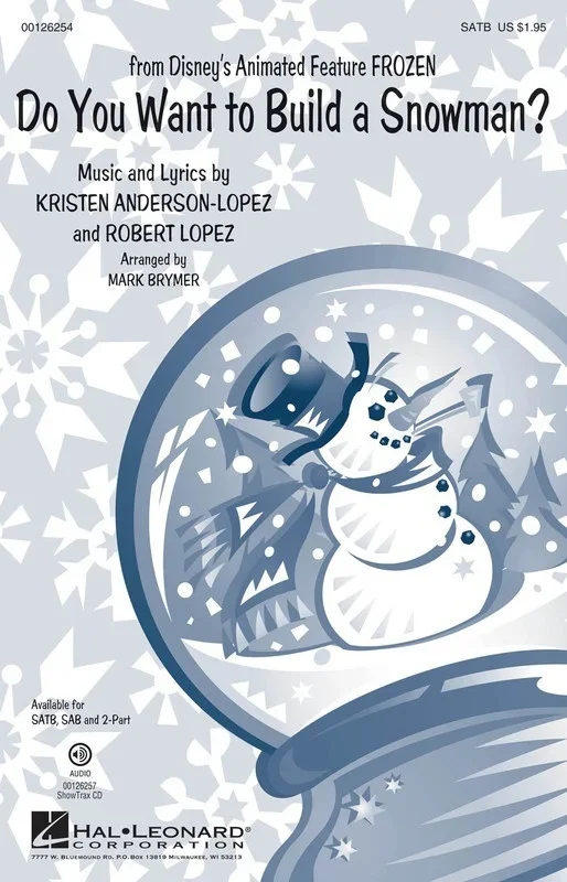 Do You Want To Build A Snowman? ShowTrax CD (CD Only)