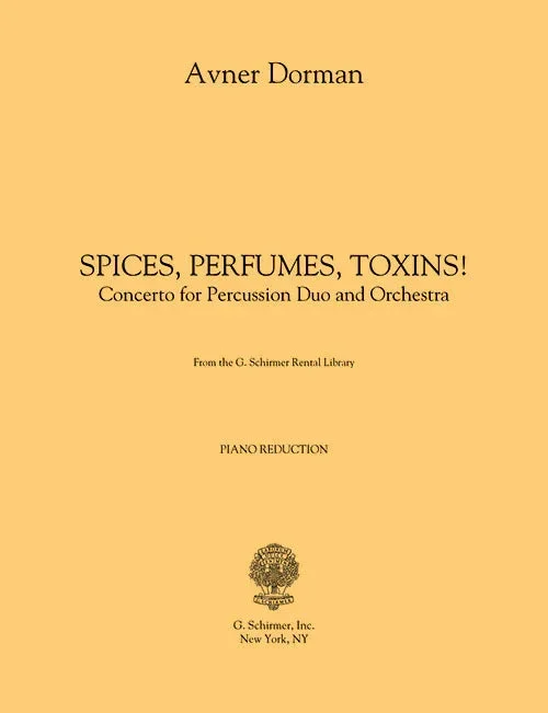 Dorman: Spices, Perfumes, Toxins! – Movement I