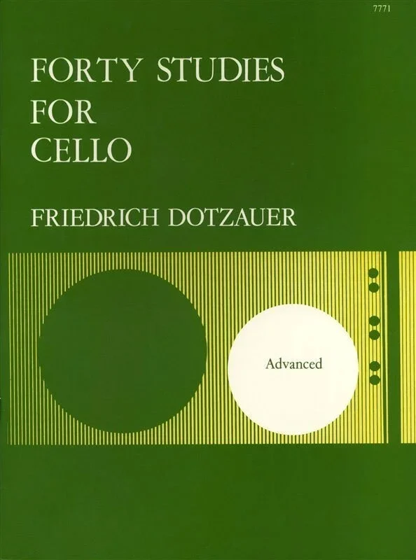 Dotzauer – 40 Studies For Cello (Softcover Book)