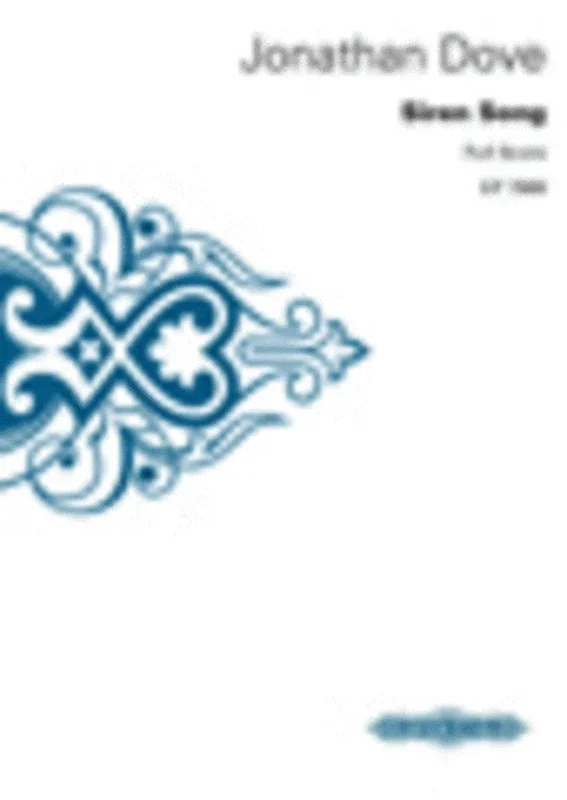 Dove – Siren Song Full Score Book
