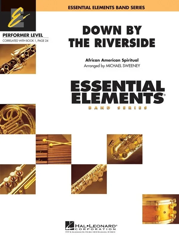 Down By The Riverside Eeperf Concert Band 1 (Pod) (Music Score/Parts)