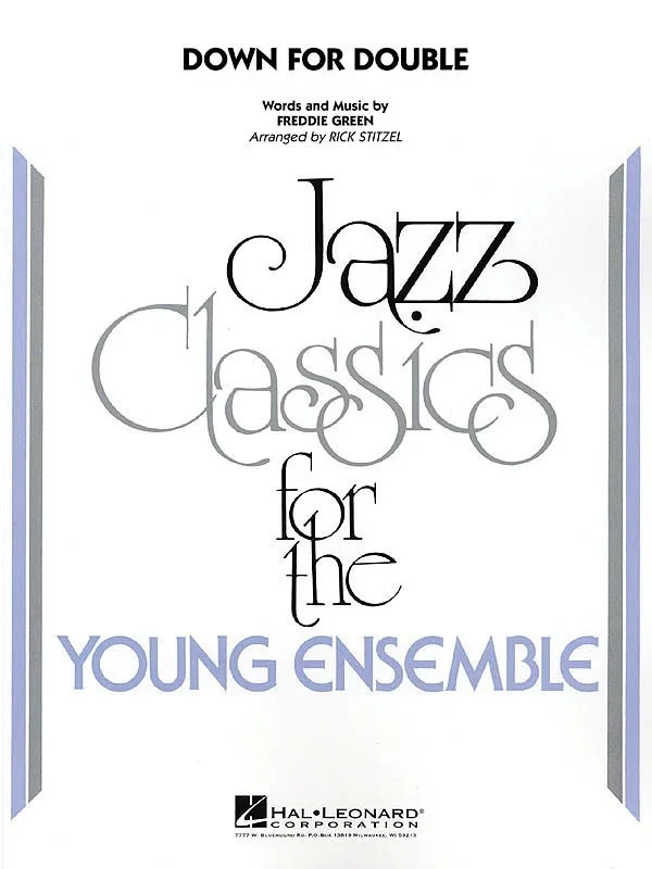 Down For Double Junior Ensemble 3 (Music Score/Parts)