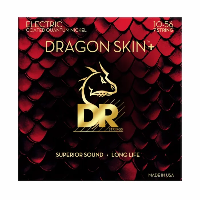DR Dragon Skin+ Electric Guitar 7 String 10-56 Strings