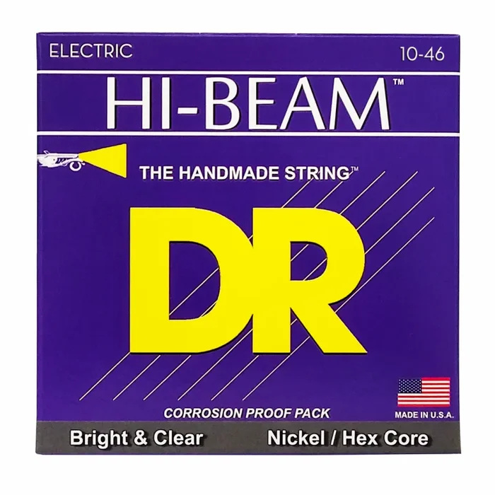 DR Hi-Beam Nickel Plated Electric Guitar Strings Medium 10-46