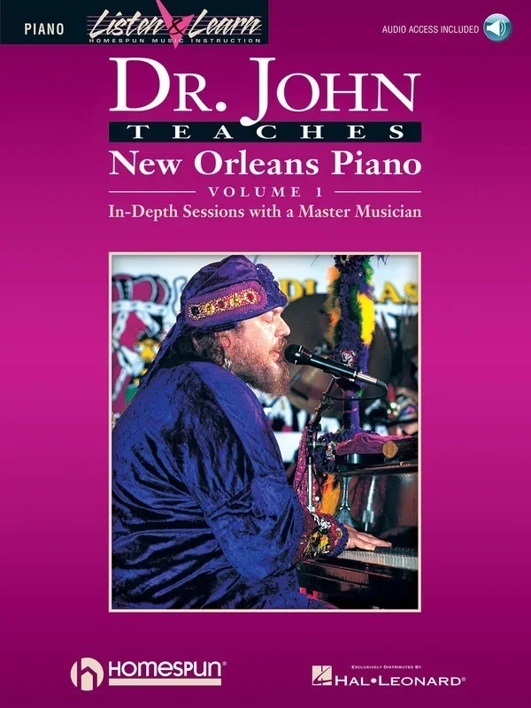Dr John Teaches New Orleans Piano Vol 1 Book/CD (Softcover Book/CD)