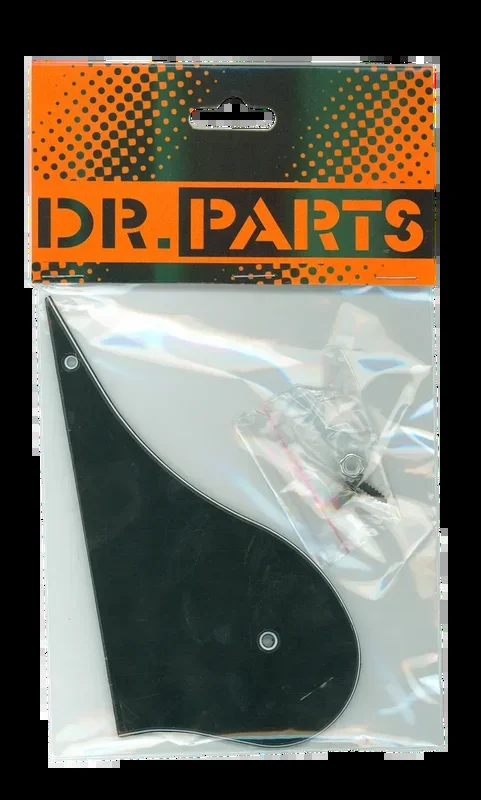 Dr Parts Mandolin Scratchplate 3-Ply Black for A Style BM590