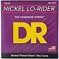 DR Strings Nickel Lo-Rider 5-String Electric Bass Strings (40-120) Standard