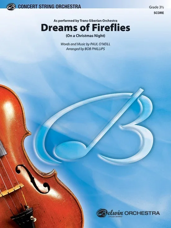 Dreams Of Fireflies String Orchestra Gr 3.5