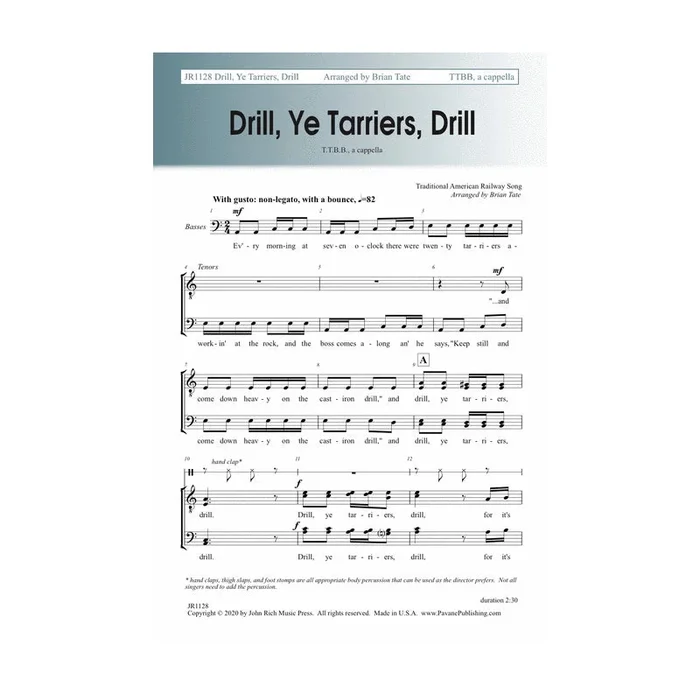 Drill Ye Tarriers Drill