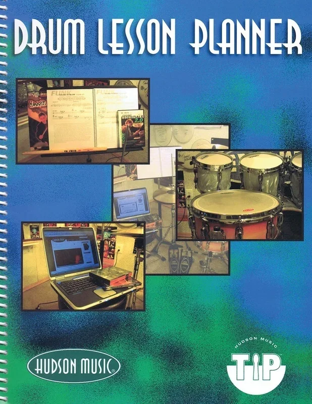 Drum Lesson Planner Tip Program (Spiral Bound Book)
