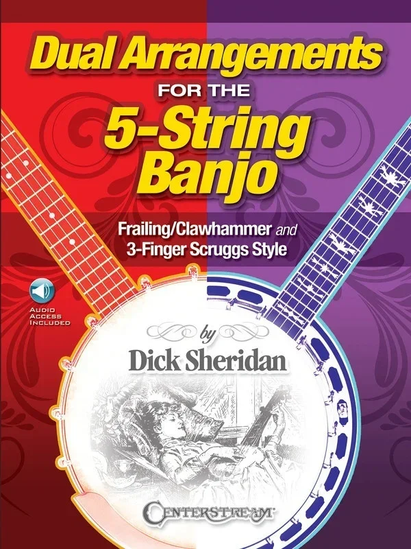 Dual Arrangements For 5 String Banjo Book/Online Audio (Softcover Book/Online Audio)