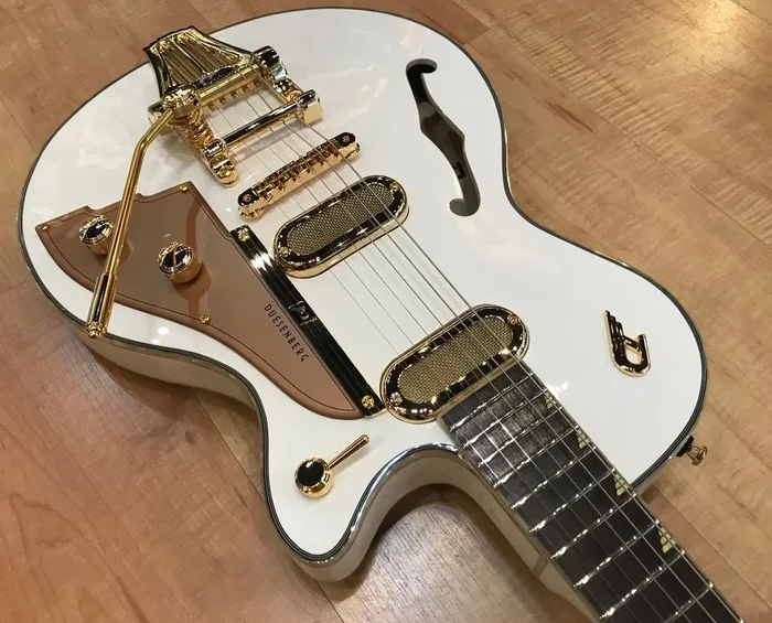 Duesenberg Starplayer TV Phonic Semi-Hollow Electric Guitar Venetian White