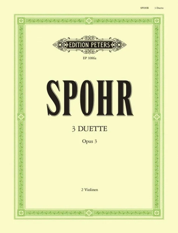 Duets 3 Op 3 2 Violin (Softcover Book)