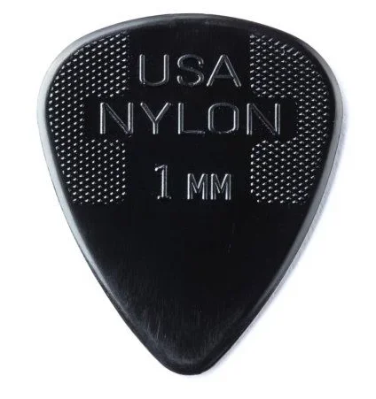 Dunlop 44P100 Jim Dunlop Nylon Guitar Pick 1.0mm (12 Pack)