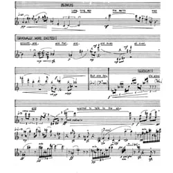Duo – Saxophone and Narrator