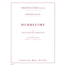 Duodecime – Triple Clarinet Quartet (Clarinet Choir)