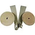 Duplex Pad And Strap Set for Cymbals With Leather Pads