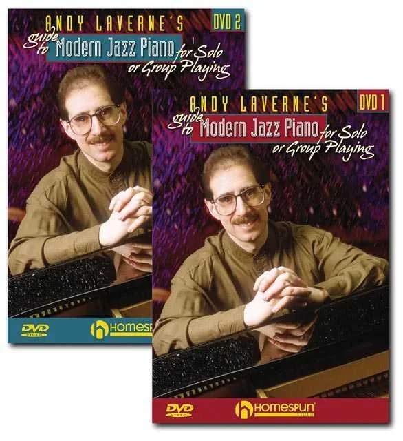 DVD – Andy Laverne’s Guide to Modern Jazz Piano for Solo or Group Playing: Two DVD Set