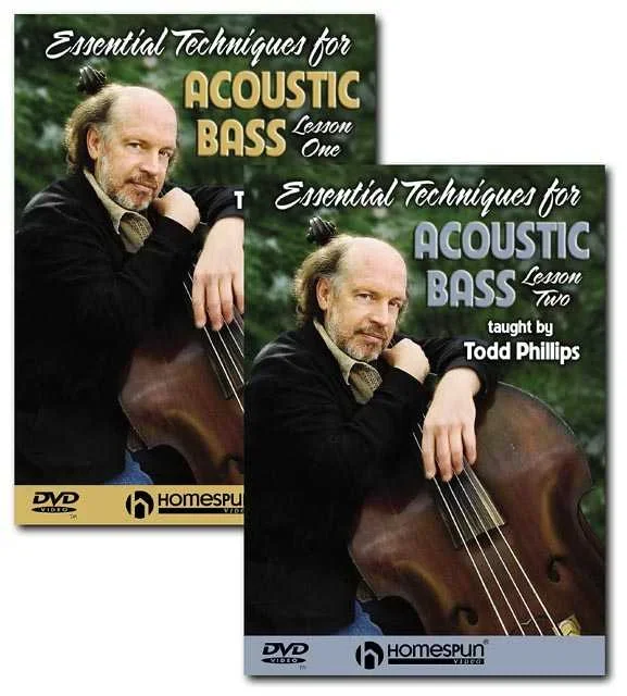 DVD – Essential Techniques for the Acoustic Bass: Two DVD Set