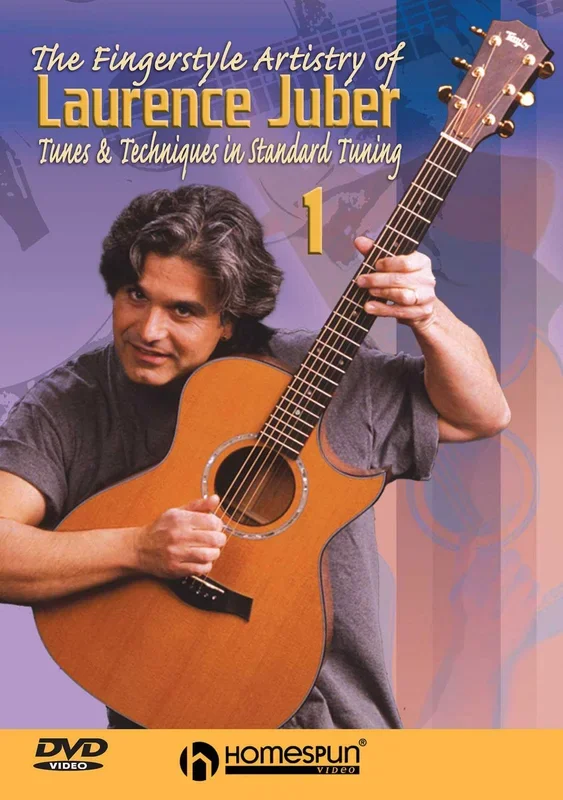 DVD-The Fingerstyle Artistry of Laurence Juber: Vol. 1 – Tunes & Techniques in Standard Tuning