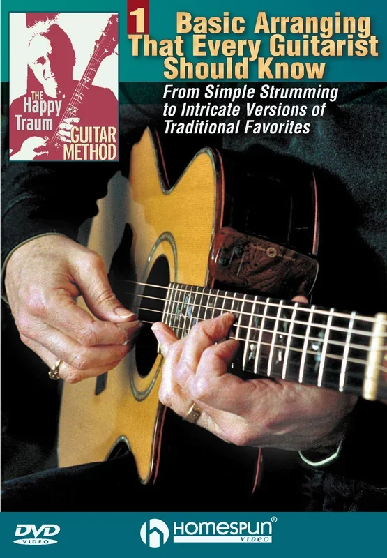 DVD-The Happy Traum Guitar Method: Basic Arranging, Lesson 1: Songs in Dropped D Tuning