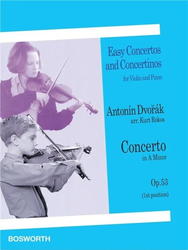Dvorak – Concerto A Min Op 53 Violin/Piano 1st Pos (Pod) (Softcover Book)