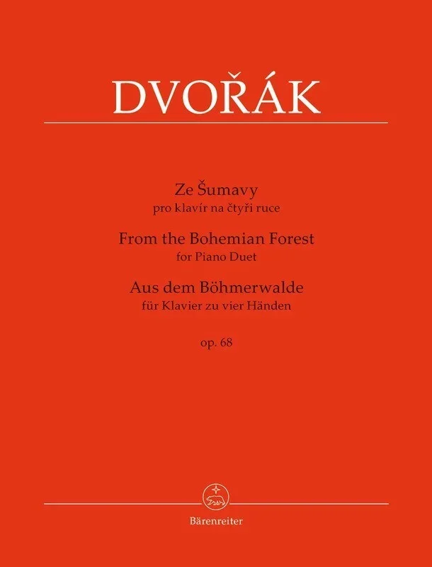 Dvorak – From The Bohemian Forest Op 68 Piano Duet (Softcover Book) Book