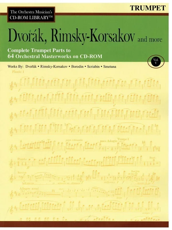 Dvorak Rimsky Korsakov CD Rom Lib Trumpet V5 (CD-Rom Only)