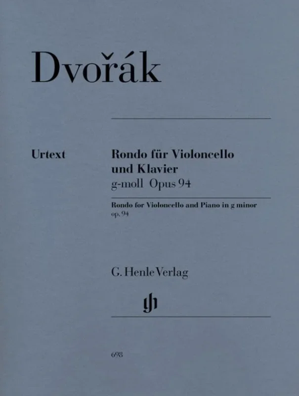 Dvorak: Rondo for Cello & Piano in G Minor Op 94